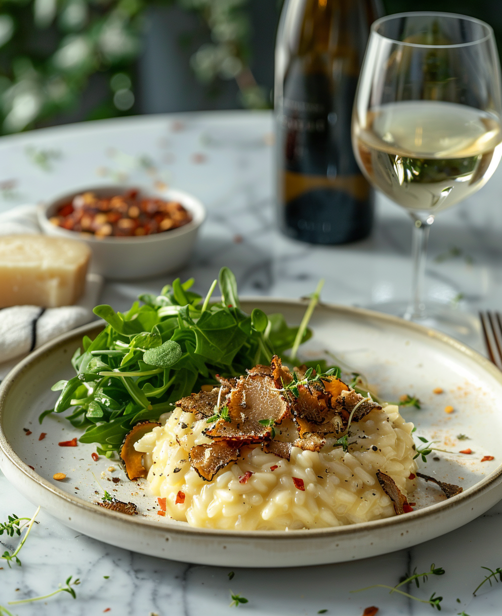Risotto de Trufa y Parmesano