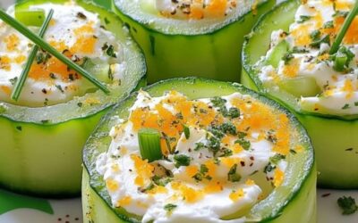 Roulés de Concombre Saludables: Receta Fácil y Refrescante