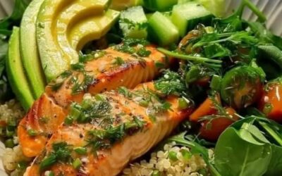 Salmón Quinoa Aguacate: La Combinación Más Sana y Deliciosa