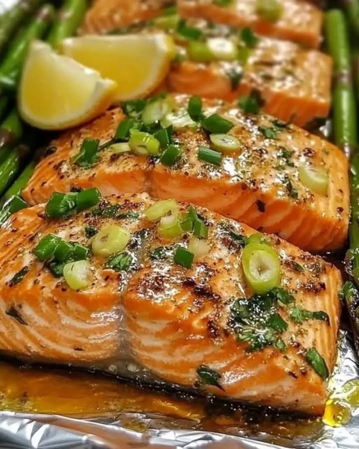 Salmón en papillote