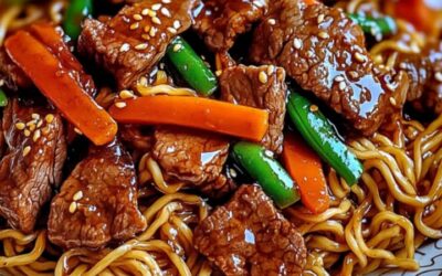 Salteado de Fideos Rápido y Delicioso en Solo 15 Minutos