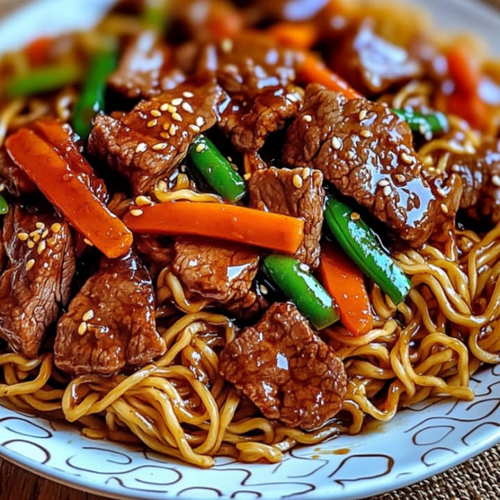 Salteado de Fideos Rápido