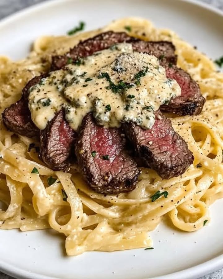 Steak Alfredo Gorgonzola: La Receta Más Sabrosa y Fácil