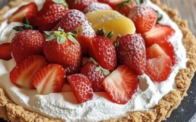 Tarta Fresa Spéculoos: Receta Facile y Deliciosa