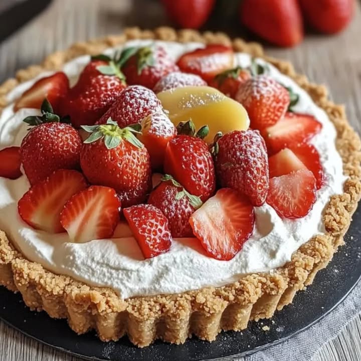 Tarta Fresa Spéculoos
