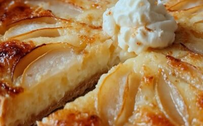 Tarta Ricotta Pera: Receta Fácil y Deliciosa