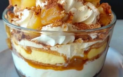 Tiramisu Caramel Manzana: Receta Fácil y Deliciosa