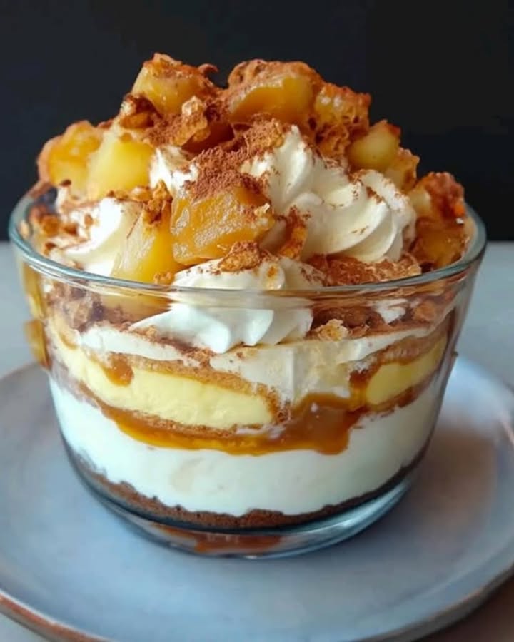 Tiramisu Caramel Manzana