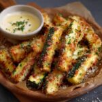 Zucchinis Crujientes Parmesano