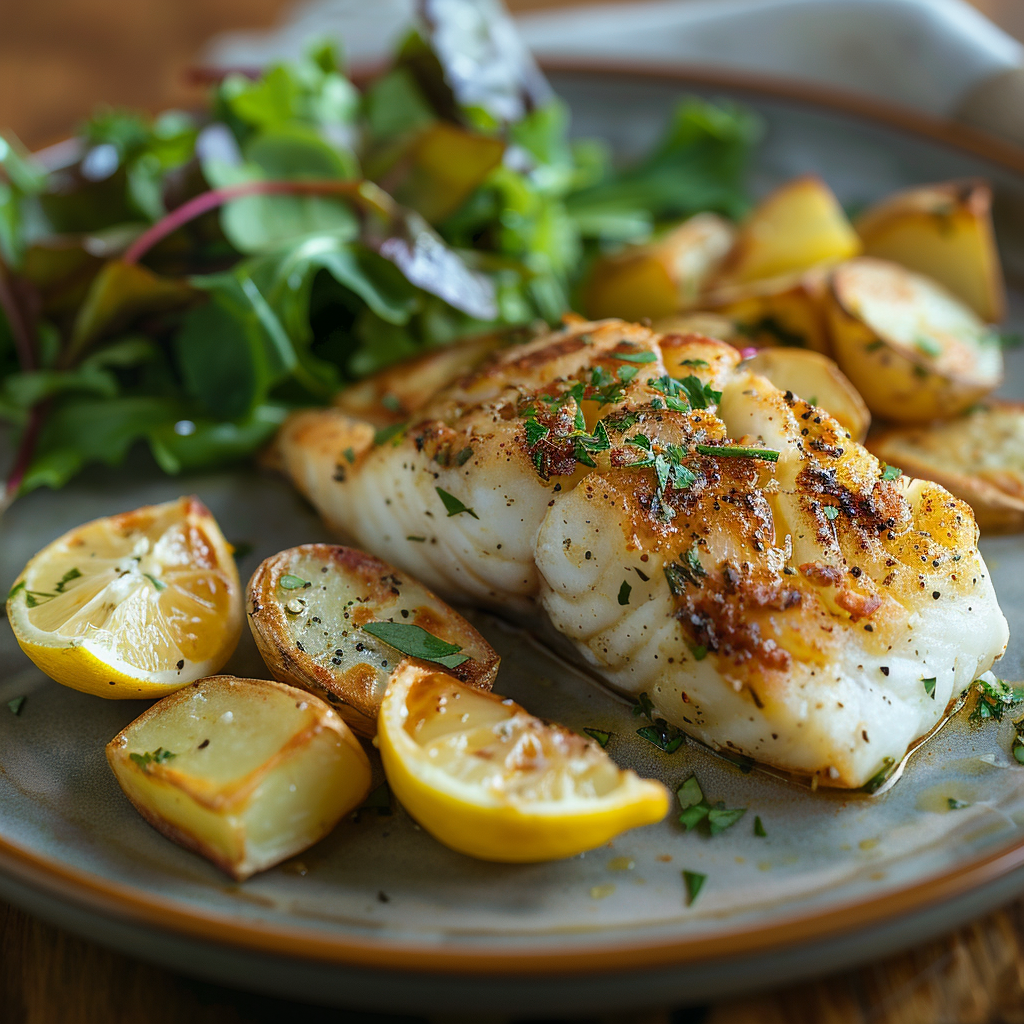 Bacalao al Horno con Patatas