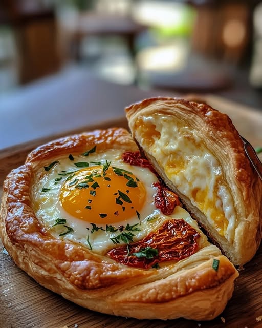Bazlama Relleno Huevos