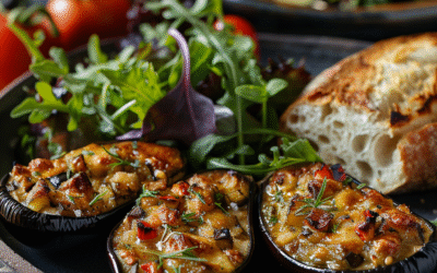 Berenjenas Rellenas al Horno: La Receta Irresistible que Conquista Paladares