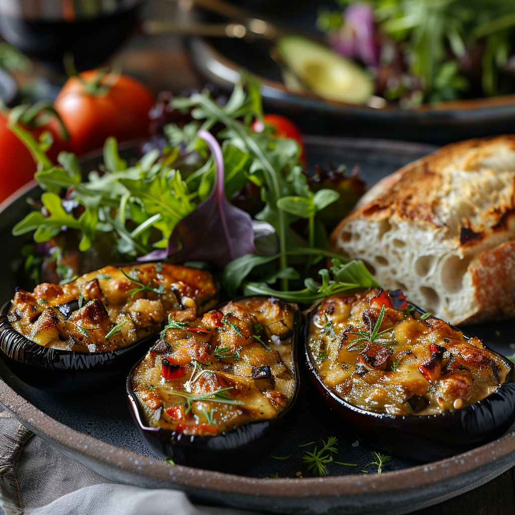 Berenjenas Rellenas al Horno