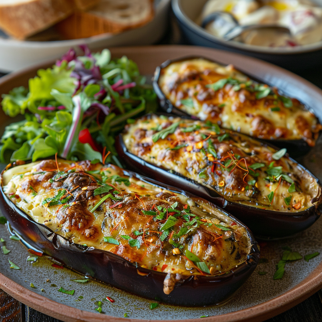 Berenjenas Rellenas al Horno