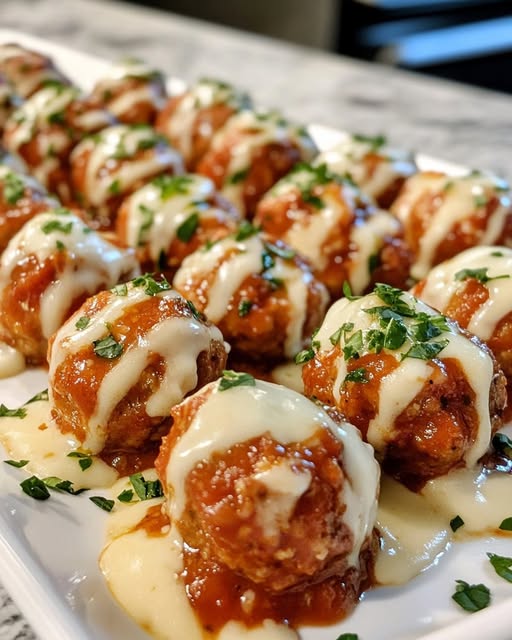 Bolas de Pollo Mozzarella