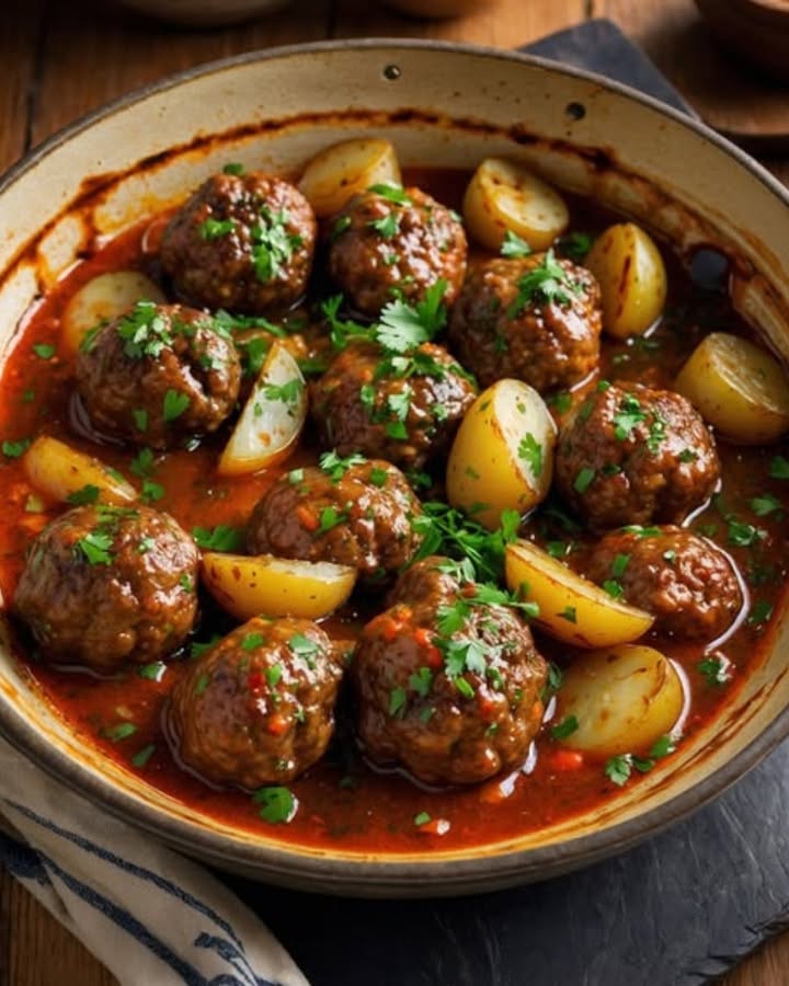 Boulettes Tomate Patatas