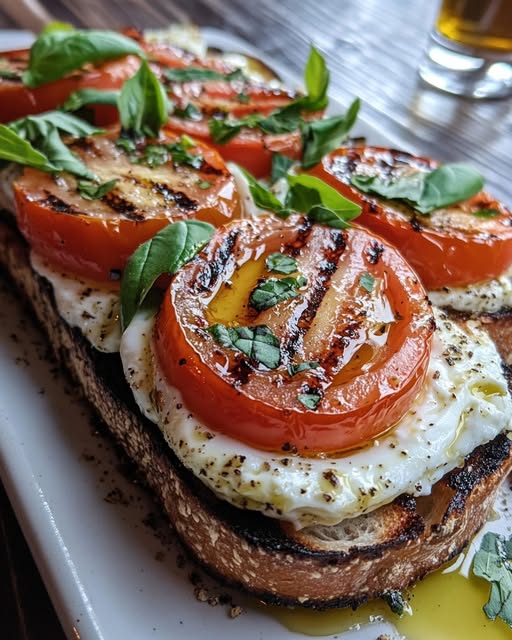 Bruschetta con Burrata
