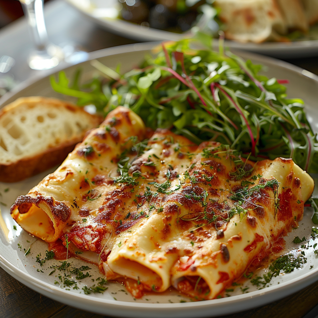Canelones Gratinados