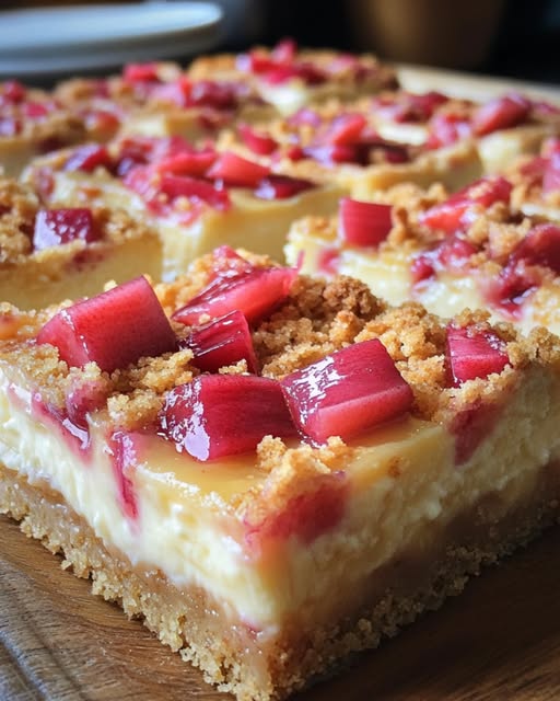 Cheesecake de Ruibarbo: Receta Fácil y Deliciosa