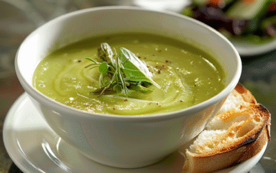 Crema de espárragos verdes: La receta irresistible que enamora paladares