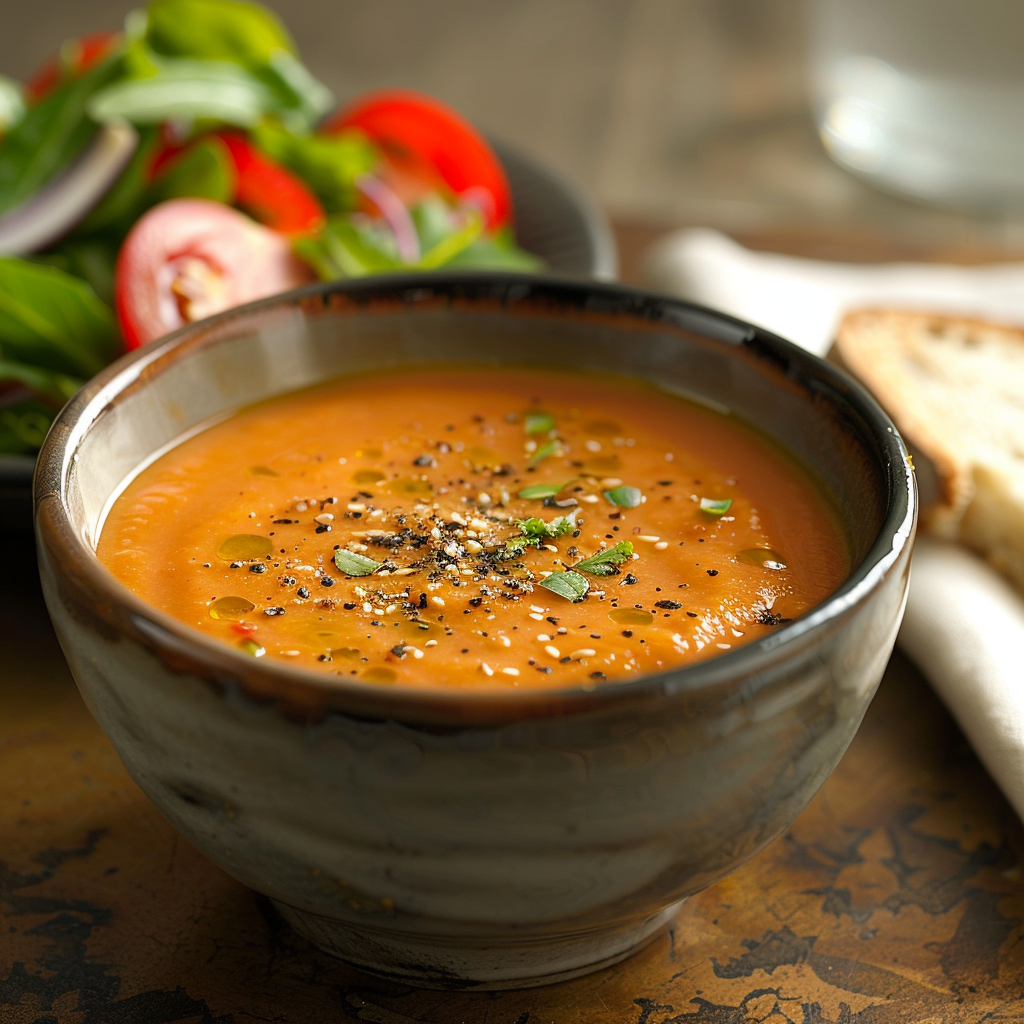 Crema de zanahoria y comino