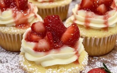 Cupcakes de Fresa: La Receta Más Deliciosa y Fácil