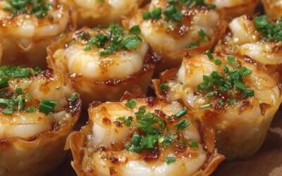Cups de Camarones Crujientes: Receta Fácil y Deliciosa