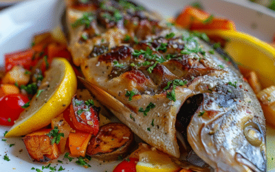 Dorada al Horno con Verduras: Receta Irresistible y Saludable
