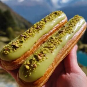 Eclairs Pistache Deliciosos: Receta Fácil y Rápida