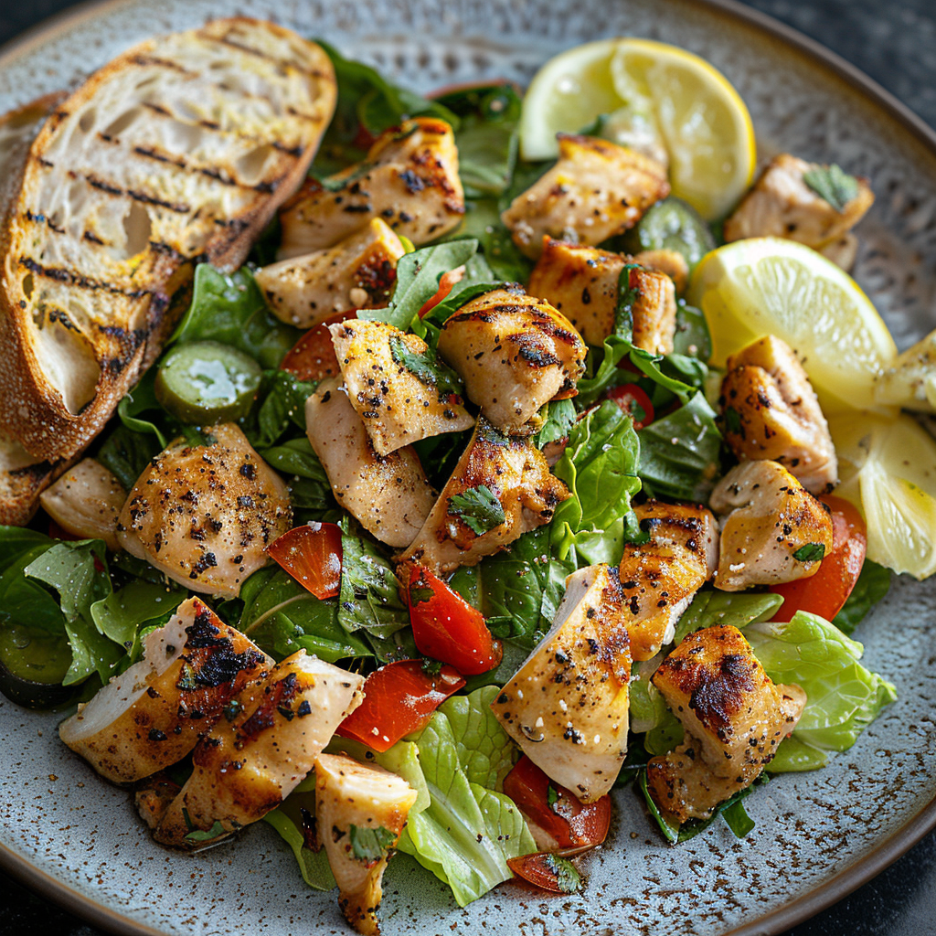 Ensalada César con pollo