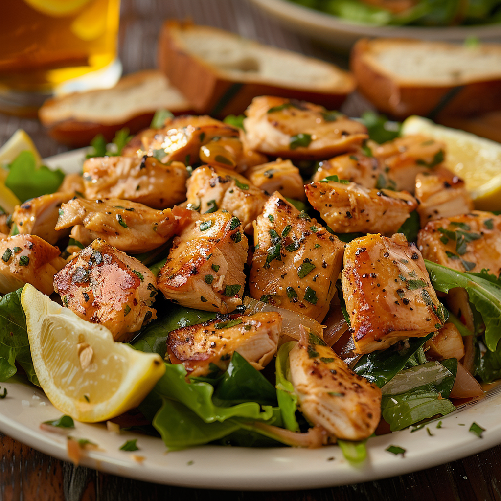 Ensalada César con pollo