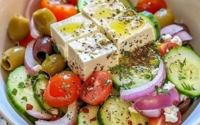 Ensalada Griega Clásica: La Mejor Receta Mediterránea