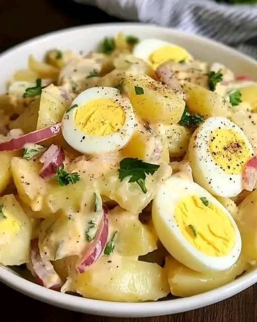 Ensalada Patatas Huevos