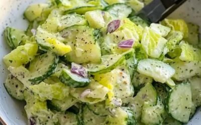 Ensalada Refrescante Concombre: Receta Fácil y Deliciosa