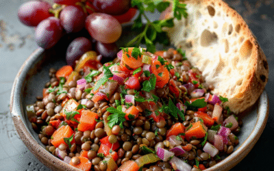 Ensalada de lentejas con zanahoria: Receta saludable y deliciosa
