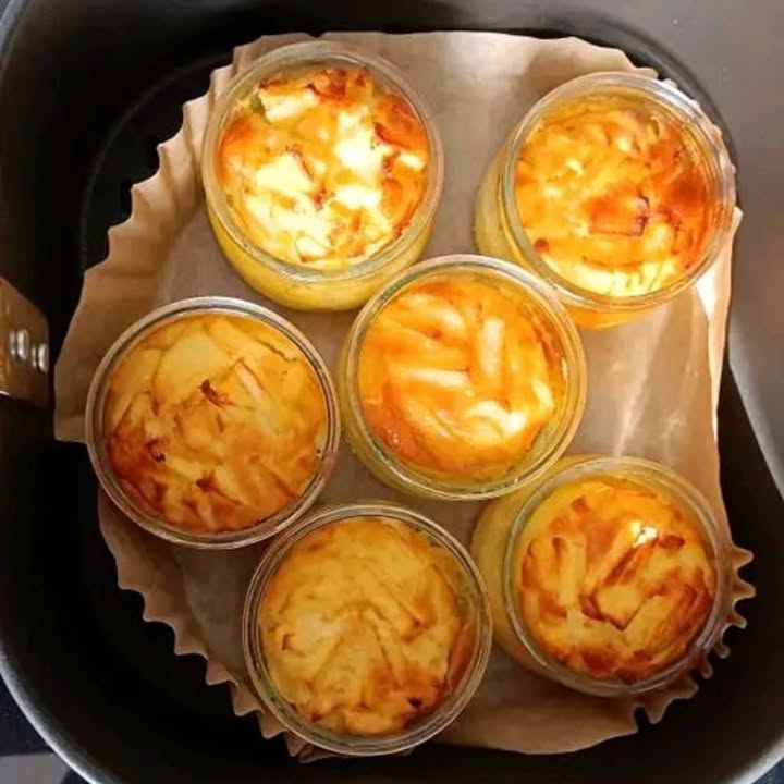 Flan de Manzana Delicioso