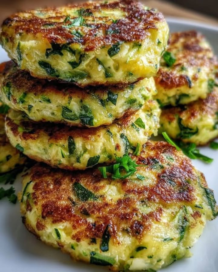 Galettes de Calabacín Horneadas