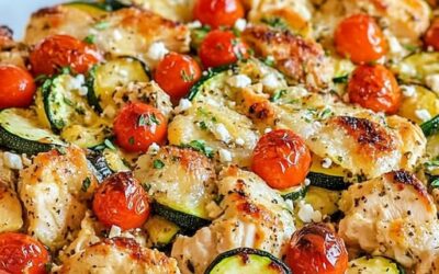 Gratin Mediterráneo Pollo: Receta Fácil y Deliciosa