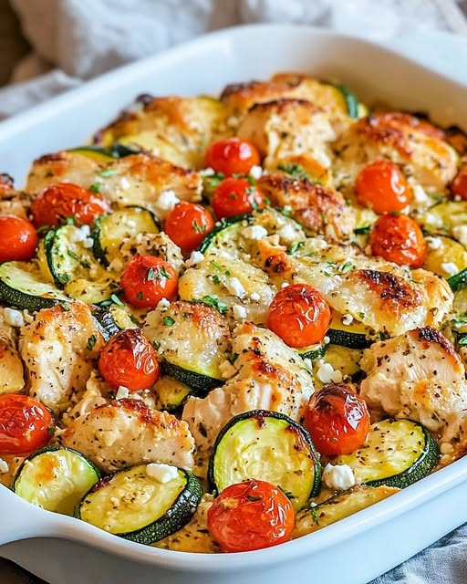 Gratin Mediterráneo Pollo