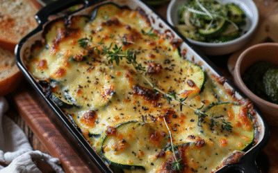 Gratinado de Calabacín y Queso: Receta Irresistible para Sorprender