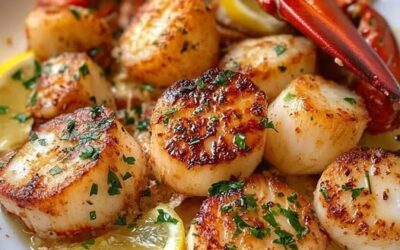 Langosta y Vieiras Ajo: Receta Fácil y Deliciosa