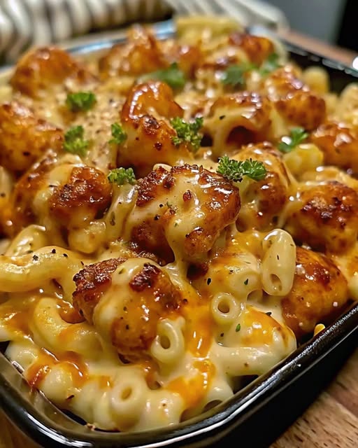 Macarrones Pollo Miel