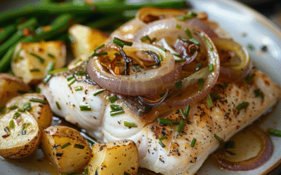 Merluza al Horno con Cebolla: Receta Irresistible y Fácil de Preparar