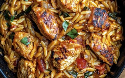 Orzo Cajún Cremoso: La Receta Más Sabrosa y Fácil
