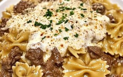 Pasta Bows Beef: Receta Fácil y Deliciosa