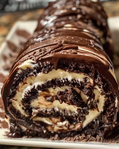 Pastel Rollo Chocolate