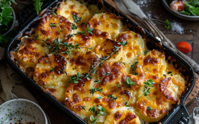 Patatas Gratinadas al Horno: Receta Irresistible y Fácil de Preparar