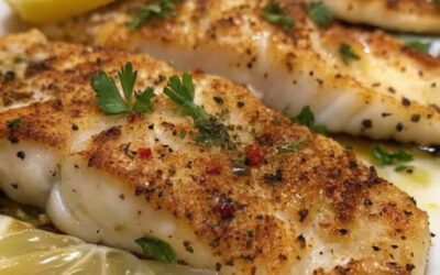 Pescado Mantequilla Limón: Receta Fácil y Deliciosa
