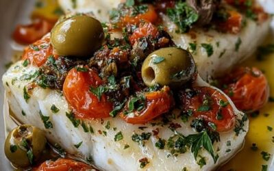 Pescado Mediterráneo Tapenade: La Receta Más Sabrosa y Fácil