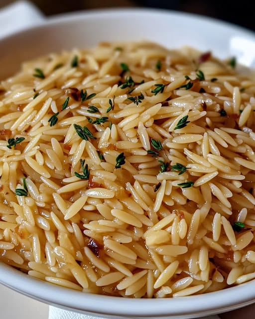 Pilaf Orzo Ajo